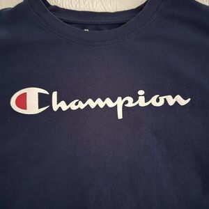Champion Navy Blue Athletic Tee❗️